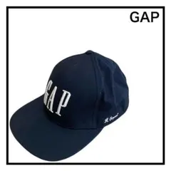 00s　oldGAP　キスマイ　藤ヶ谷さん着用　キャップ　帽子　旧ロゴ　ネイビー