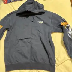 HUF ネイビー パーカー サイコロデザイン
