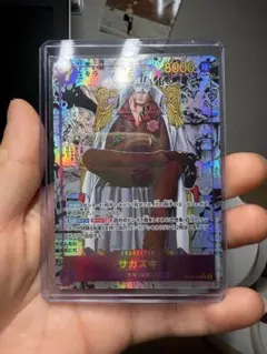 ワンピースカード サカズキ コミパラ OP16-065 決戦の刻 psa10 - メルカリ
