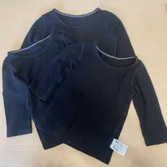 UNIQLO 長袖シャツ肌着 3枚セット 80 90