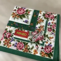 ［新品］KENZO 花柄 ハンカチ