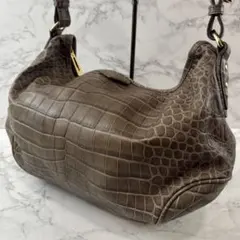 ほぼ未使用LEATHER JEWELレザージュエルズCOCCOLUXハンドバッグのサムネイル