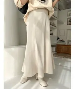 新品タグ付き JUMELLE ジュメロ ツイルマーメイドスカート