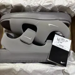 nike calm sandal カームサンダル 26 アイラサンダル グレー