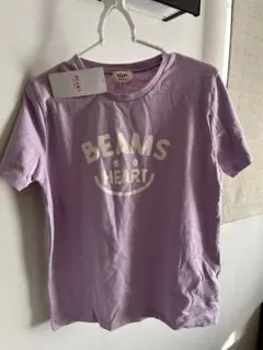 BEAMS HEART ラベンダー Tシャツ