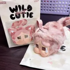 POPMARTCRYBABY WILDbutCUTIE Pink Cutie