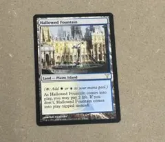 mtg 神聖なる泉　４枚　旧枠　英語 mtg 神聖なる泉 4枚 旧枠 英語 旧枠仕様)神聖なる泉/Hallowed