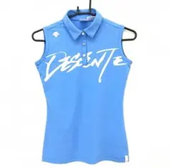 DESCENTE ノースリーブ ポロシャツ ライトブルーのサムネイル