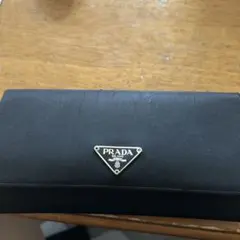 PRADA プラダ　長財布　ナイロン　三角プレート　ブラックのサムネイル