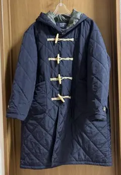 【NORTHERN TRUCK】ネイビー キルティングダッフルコートジャケット