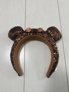USJ カチューシャ ティム（ブラウン スパンコール）