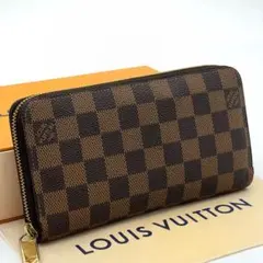 ✨極上ダミエエベヌ✨ ルイヴィトン ジッピーウォレット 長財布 男女
