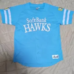 ソフトバンクホークス　鷹の祭典2011 ユニフォーム　水色 半袖　メンズLサイズ