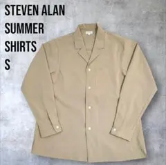 スティーブンアラン STEVEN ALANテーラーオープンカラーシャツジャケット
