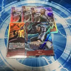 ワンピースカード　クリーク　ギン　SR 5枚セット