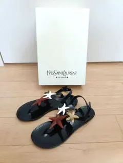 【レア】YvesSaintLaurent rivegauche 　サンダル 37のサムネイル