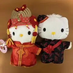 ハローキティ チャイニーズウエディング ぬいぐるみ 3体セット 2025年最新】チャイニーズウェディングの人気アイテム - メルカリ