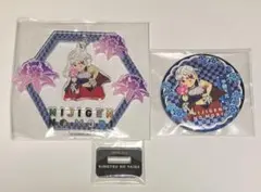 鬼滅の刃 ニジゲンノモリ ランダムアクリルスタンドと缶バッジ　宇髄天元2個セット
