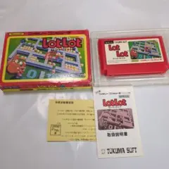 松*ン様 ★動作確認済【箱、取説付き】ロットロット　ファミコンソフト