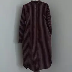 chocol raffine 長袖シャツワンピース Fサイズ