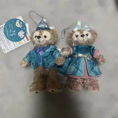 ぬいぐるみバッジ ダッフィー&シェリー・メイ 2体セットダッフィー＆フレンズ