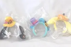 ハロウィン　ミニカチューシャ　ハンギョドン　プリン　ポチャッコ　３個セット