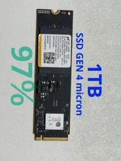ジャンク　Micron 3400 1TB NVMe Gen4 SSD 本体 ジャンク Micron 3400 1TB NVMe Gen4 SSD 本体 - メルカリ