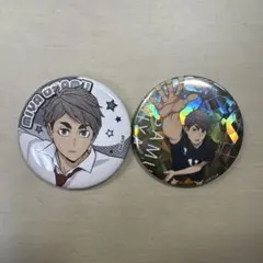 ハイキュー　宮治　缶バッジ