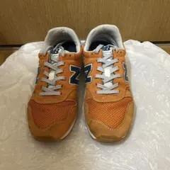 ニューバランス　373 オレンジ　cm 美品