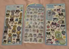 たまごっち みみっち ハッピーフォン コットンパフィー シール 3枚