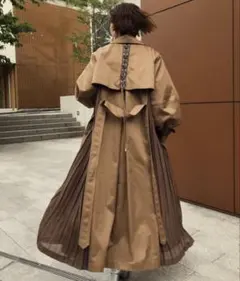 AMERI VINTAGE バルーンスリーブ トレンチ