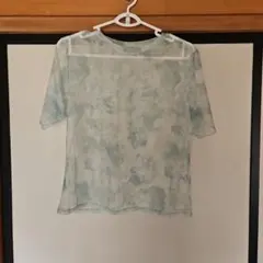 シアー半袖Tシャツ