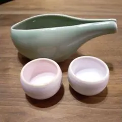 -nemu- プロフご覧下さいね♡様専用【美品】桜のおちょこ徳利セット