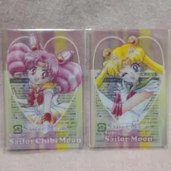 セーラームーン ちびムーン　明治 クリアカード meiji きのこの山 新品