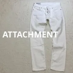 ATTACHMENT ストレッチカツラギ スーパースリムパンツ 白 サイズ3のサムネイル