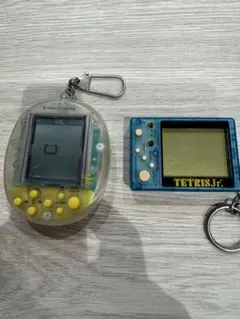 平成 레트로 バンダイ PAC JUNIOR テトリスJr. 携帯ゲーム 고장·부품용