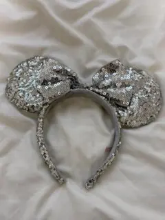 ディズニー ミニー スパンコール カチューシャ