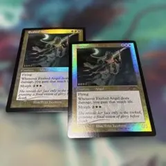 MTGプロモ旧枠foil 賛美されし天使 Exalted Angel 4枚セット - メルカリ