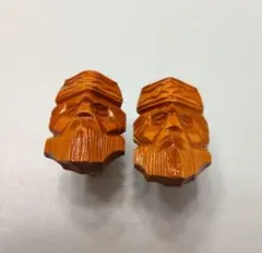 希少品　昭和レトロ　アンティーク　北海道　阿寒湖　木彫り熊　アイヌ工芸　民芸品 昭和レトロ 木彫りの熊 ミニサイズ 吠え熊 表情熊 北海道 アイヌ