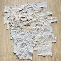 ファミリアpetit main新生児短肌着10枚セット 50〜70 薄手　厚手