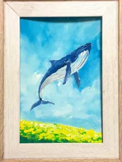 絵画 上を向けば空 micchan作 - メルカリ