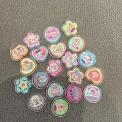 ちいかわおはじき風シール おすそわけ　20個　全種　シャカシャカシールセット