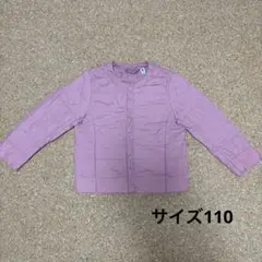 UNIQLO ライトウォームパデットコンパクトジャケット 110サイズ　ピンク