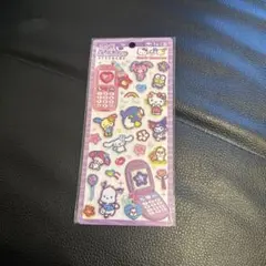 平成はっぴーフォンステッカーズ シール サンリオキャラクターズ キティ