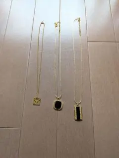 ゴールド ペンダント ネックレス3点セット