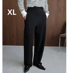 【evernavy／エバーネイビー】 ポンチ カーブ パンツ／XLのサムネイル