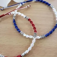 ミサンガアンクレットワックスコード　ペアセット❣️