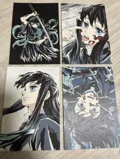 鬼滅の刃 幕間画ポストカード 時透無一郎 4枚セット