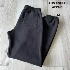 LOS ANGELS APPAREL ロスアパ スウェットパンツ 黒 M
