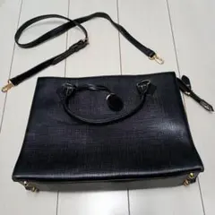 Marie Claire　マリ・クレール　リクルートバッグ　オフィスバッグ　黒